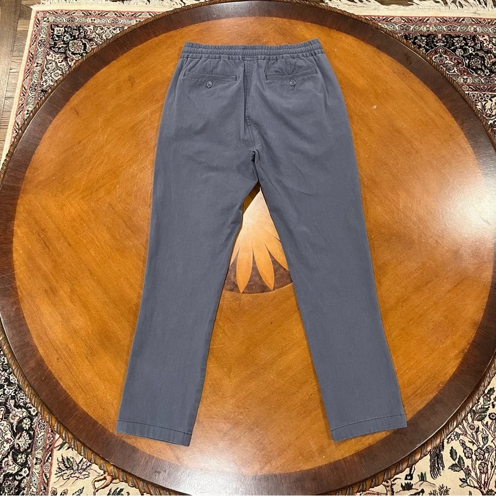 J.Crew Men’s Slim Fit Dock‎ Pants Submarine Blue Small Drawstring Waist Nautical